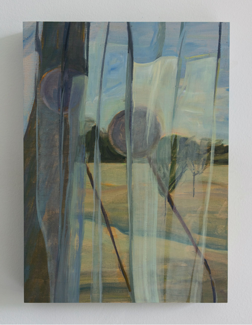 on wood